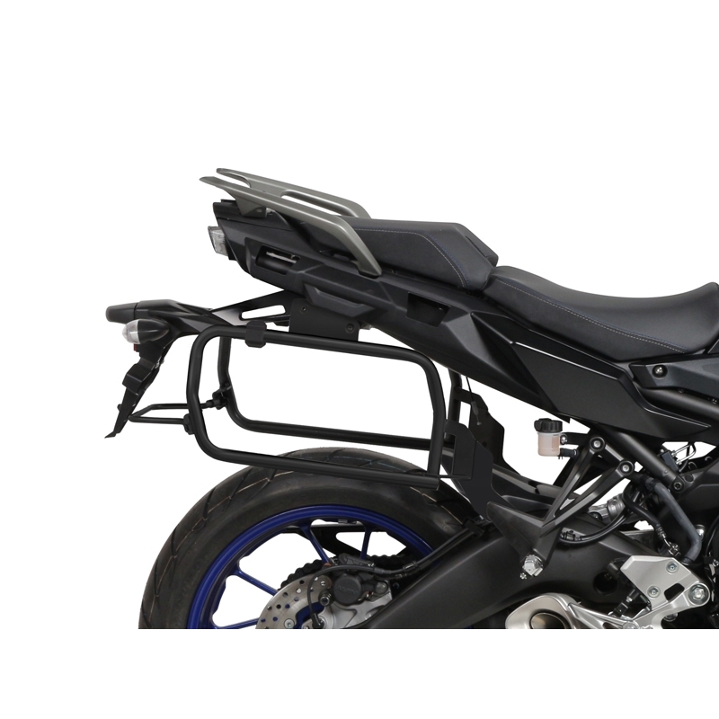 Complete set of 36L / 36L SHAD TERRA aluminum side cases, including mounting kit SHAD YAMAHA MT-09 Tracer / Tracer 900