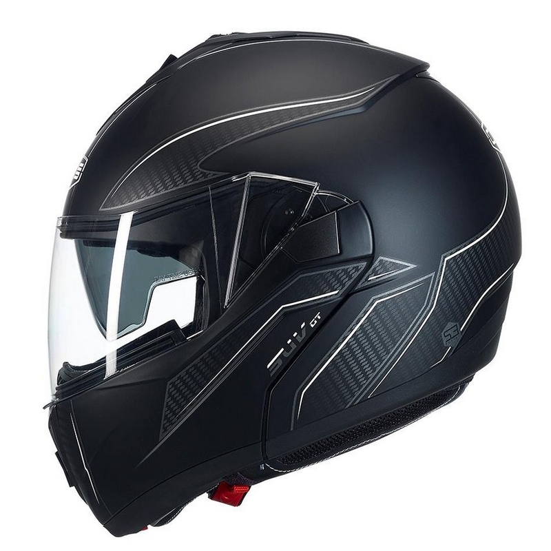 Kask szczękowy CMS SUV GT ST czarno-biały