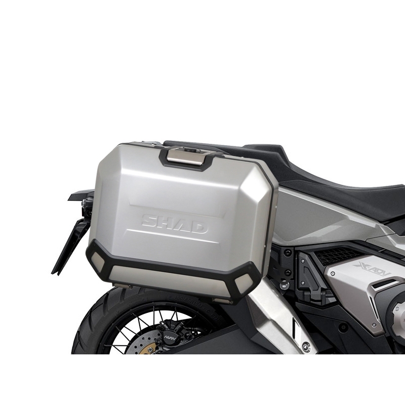 Complete set of 36L / 36L SHAD TERRA aluminum side cases, including mounting kit SHAD HONDA X-ADV 750