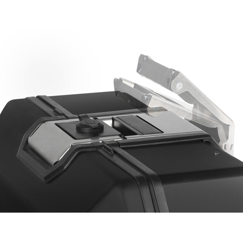 Complete set of black side aluminum cases 36L / 47L SHAD TERRA BLACK including mounting kit SHAD KTM Super Adventure 1290 (R, S)