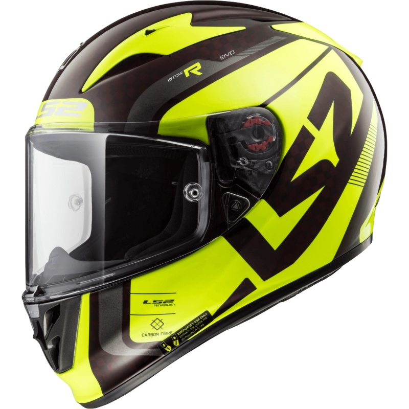 Integralny kask motocyklowy LS2 FF323 Arrow C EVO Sting fluo żółty wyprzedaż