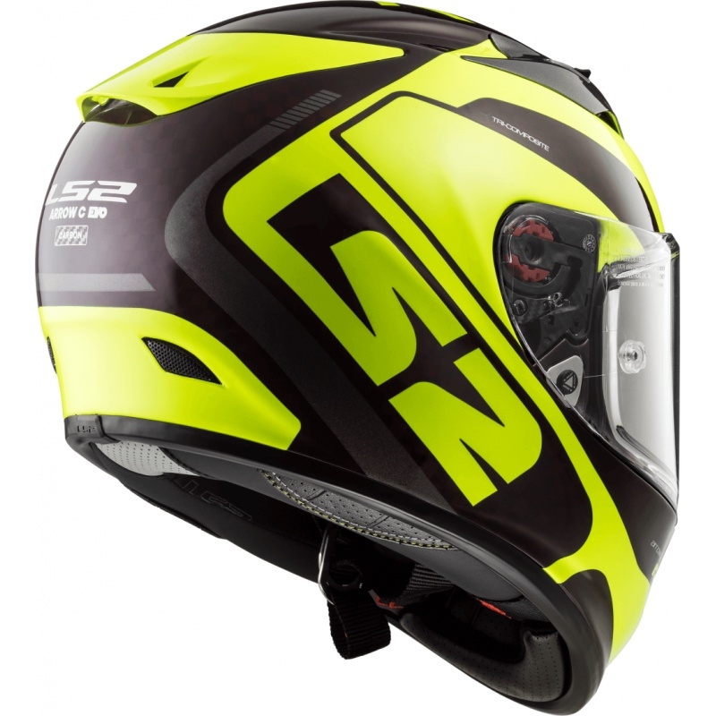 Integralny kask motocyklowy LS2 FF323 Arrow C EVO Sting fluo żółty wyprzedaż