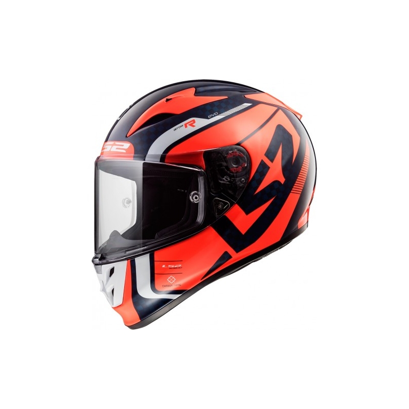 Integralny kask motocyklowy LS2 FF323 Arrow C EVO Sting fluo pomarańczowy