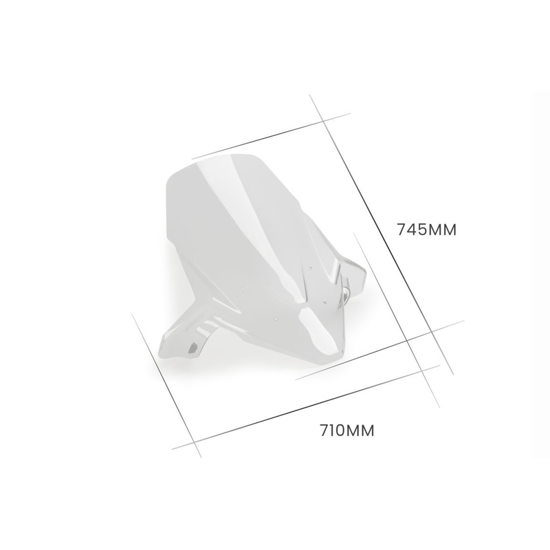 Windshield PUIG V-TECH LINE TOURING transparent