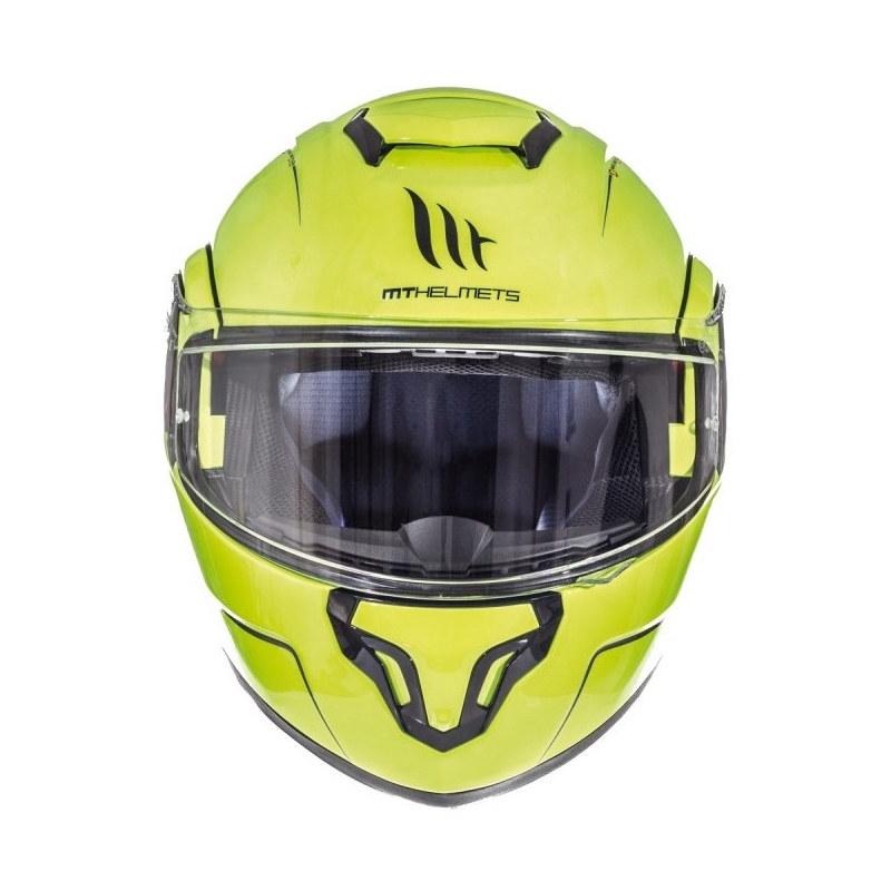 Kask szczękowy MT Atom fluo żółty wyprzedaż