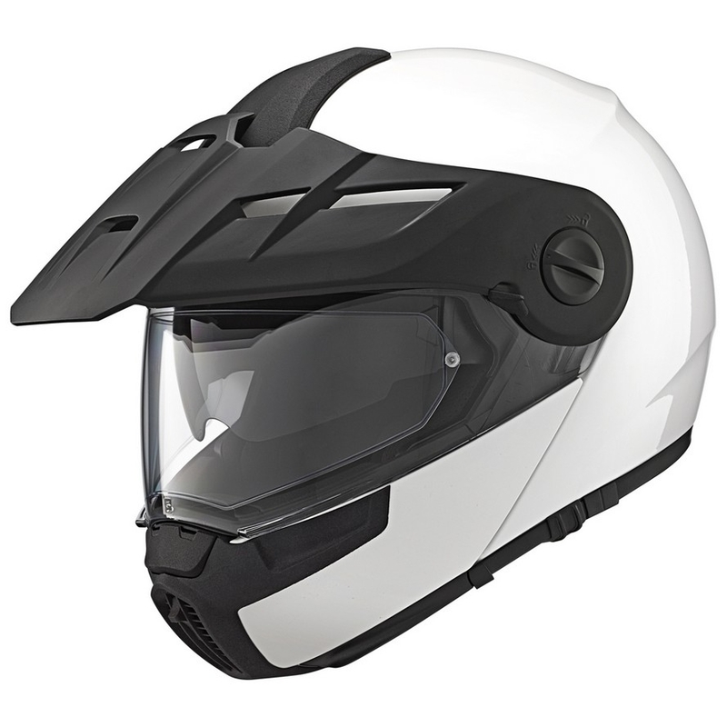 Szczękowy kask enduro Schuberth E1 biały wyprzedaż