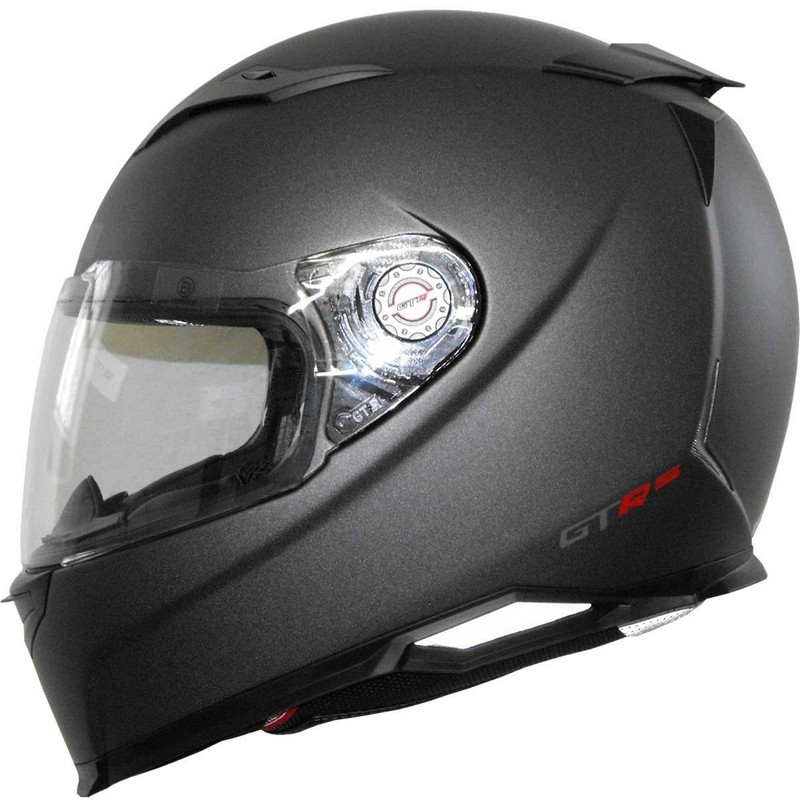 Kask integralny CMS GTR-S Plain matowy tytanowy