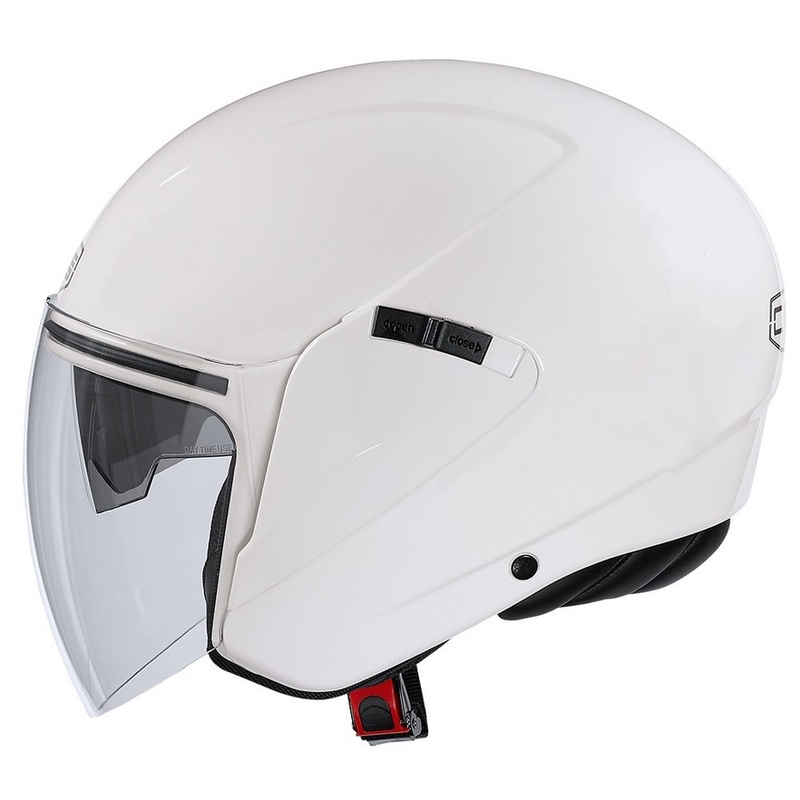Otwarty kask CMS S-JET Plain biały