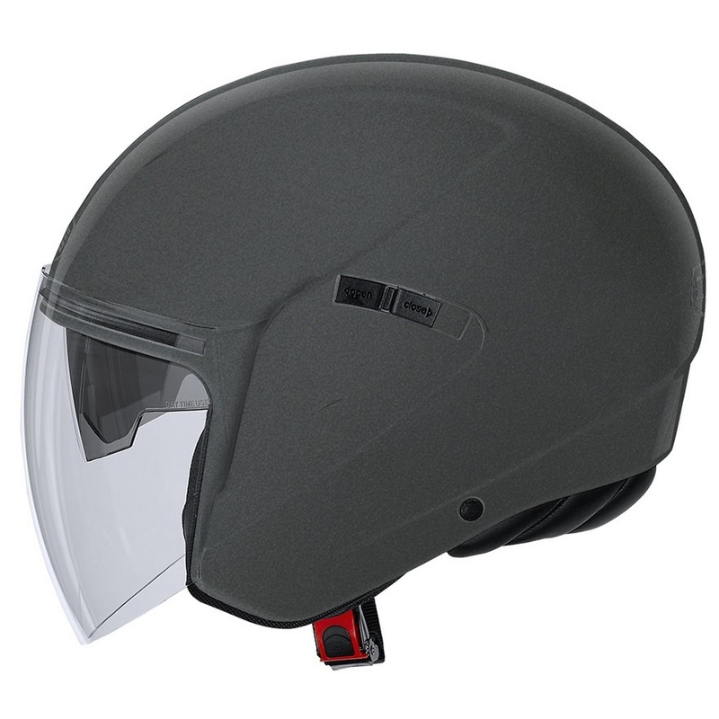 Otwarty kask CMS S-JET Plain tytanowy