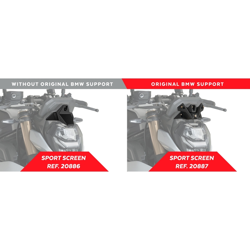 Windshield PUIG NEW GEN. SPORT smoke