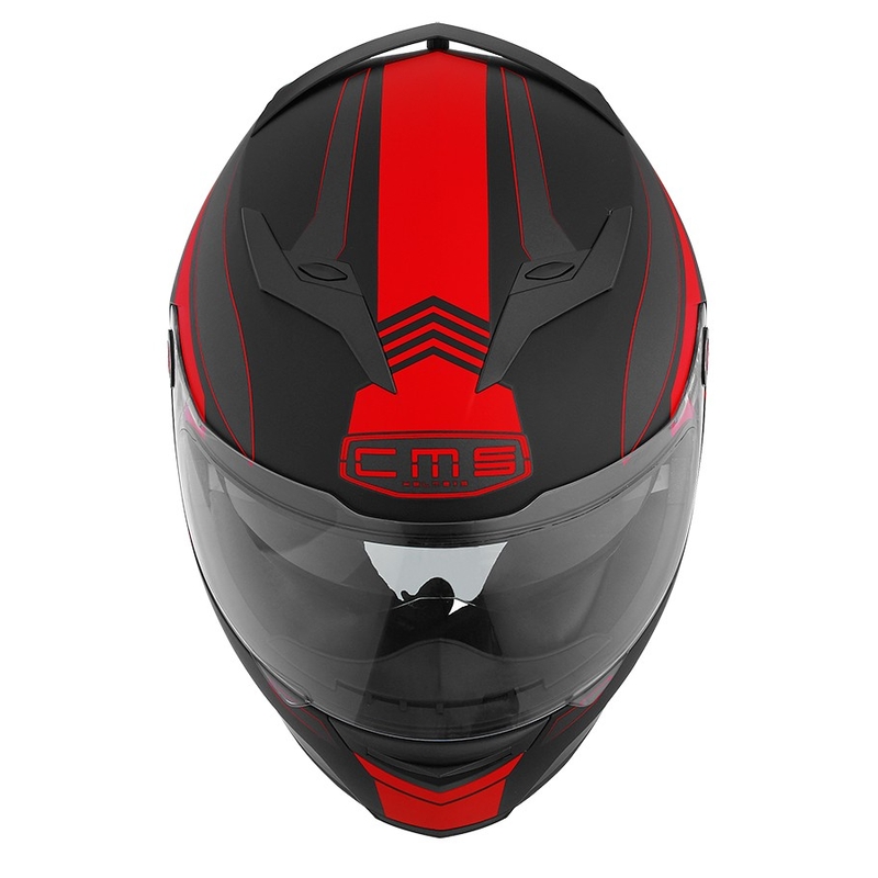 Kask integralny CMS GTR Spitfire czerwony
