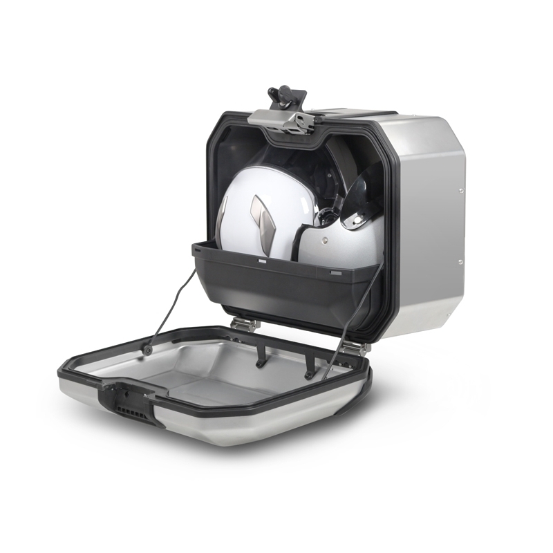 Complete set of 36L / 47L SHAD TERRA aluminum side cases, including mounting kit SHAD Ducati Multistrada 1200 V4