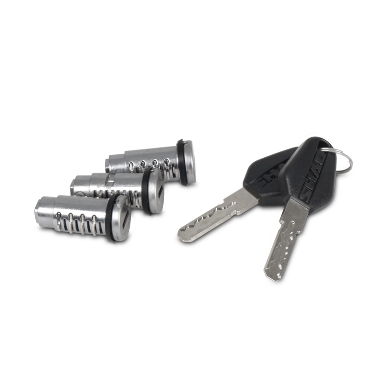 Complete set of aluminum cases SHAD TERRA, 37L topcase + 36L / 47L side cases, including mounting kit and plate SHAD Benelli TRK 502 X 2022 -