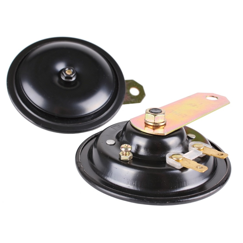 Klakson R-TECH 12V 5A czarny 2 szt.