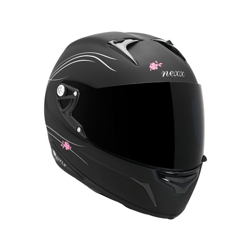Kask motocyklowy Nexx-XR1.R Glam Czarna damska
