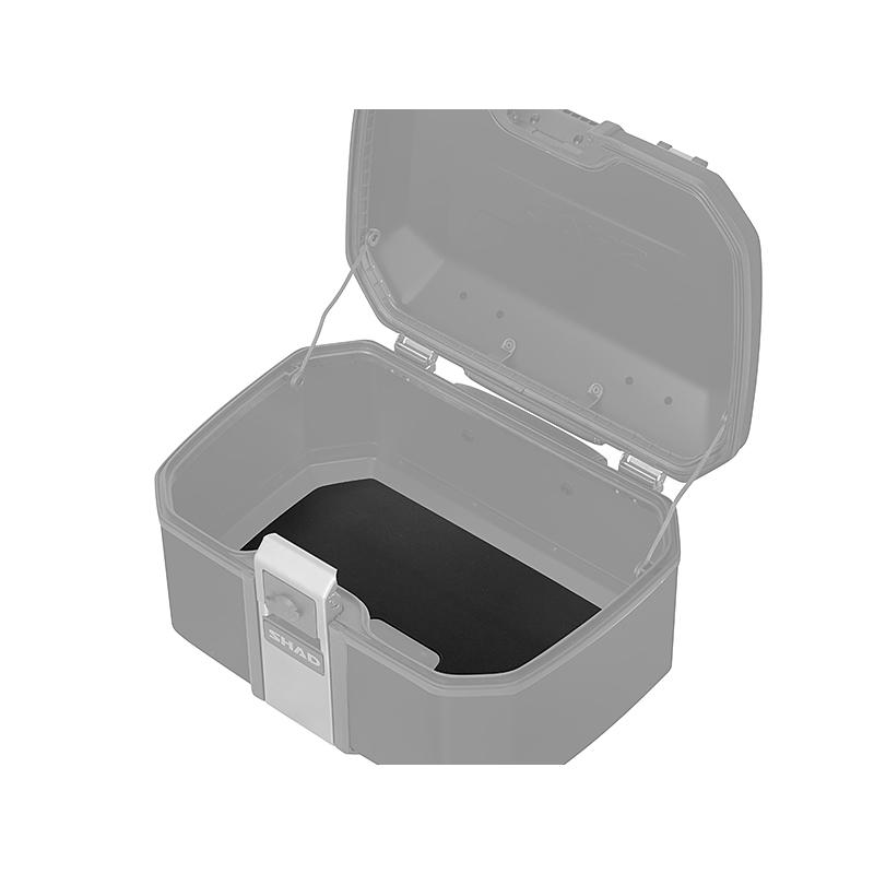 Complete set of SHAD TERRA TR40 adventure saddlebags and SHAD TERRA BLACK aluminium 55L topcase, including mounting kit SHAD Voge 500DS / 500DSX