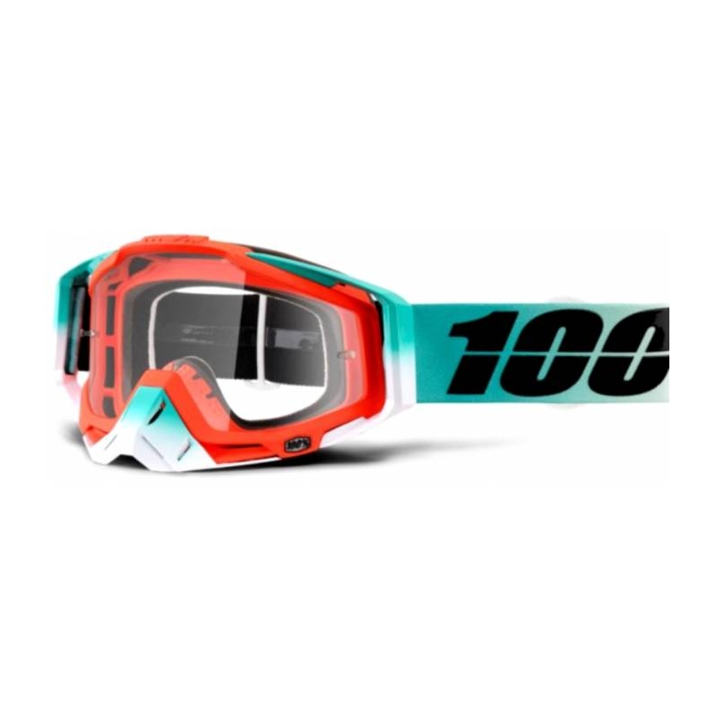 Gogle 100% Racecraft Cubica (przezroczysta szyba)