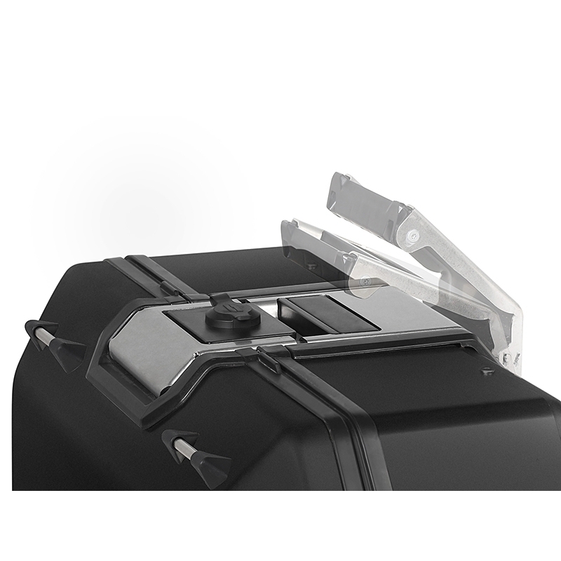 Complete set of SHAD TERRA TR40 adventure saddlebags and SHAD TERRA BLACK aluminium 55L topcase, including mounting kit SHAD Aprilia Tuareg 660