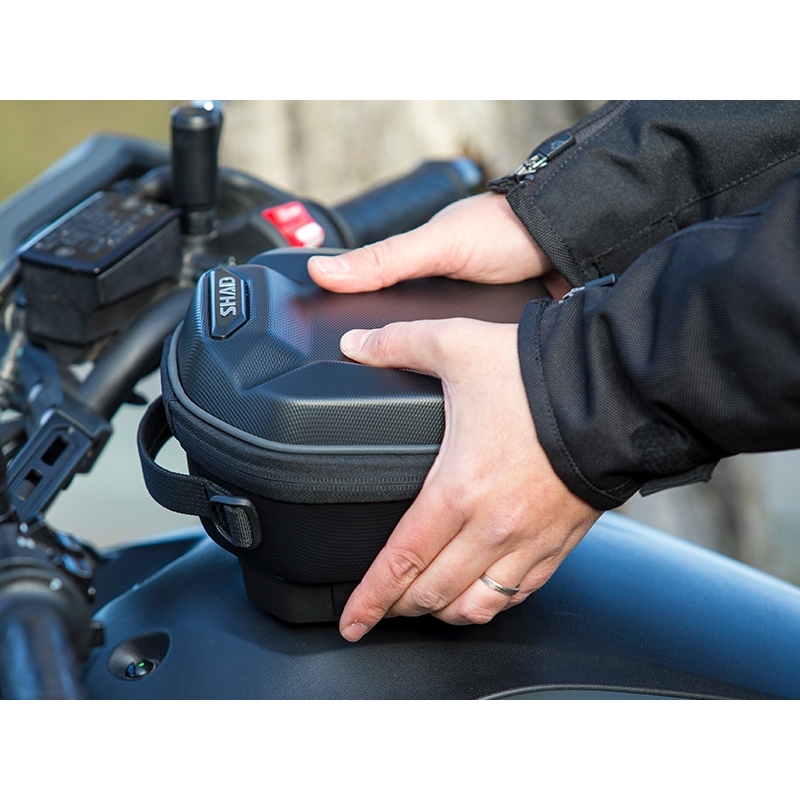 Tank bag SHAD E03CL for click system With LOCK and Key