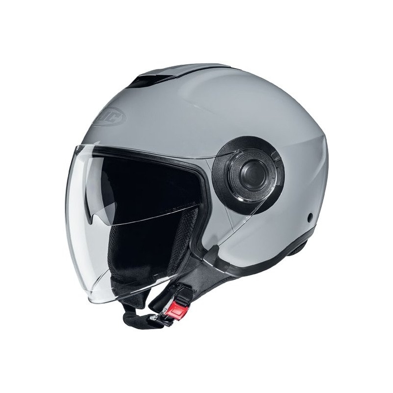 Otwarty kask motocyklowy HJC i40N Solid szary