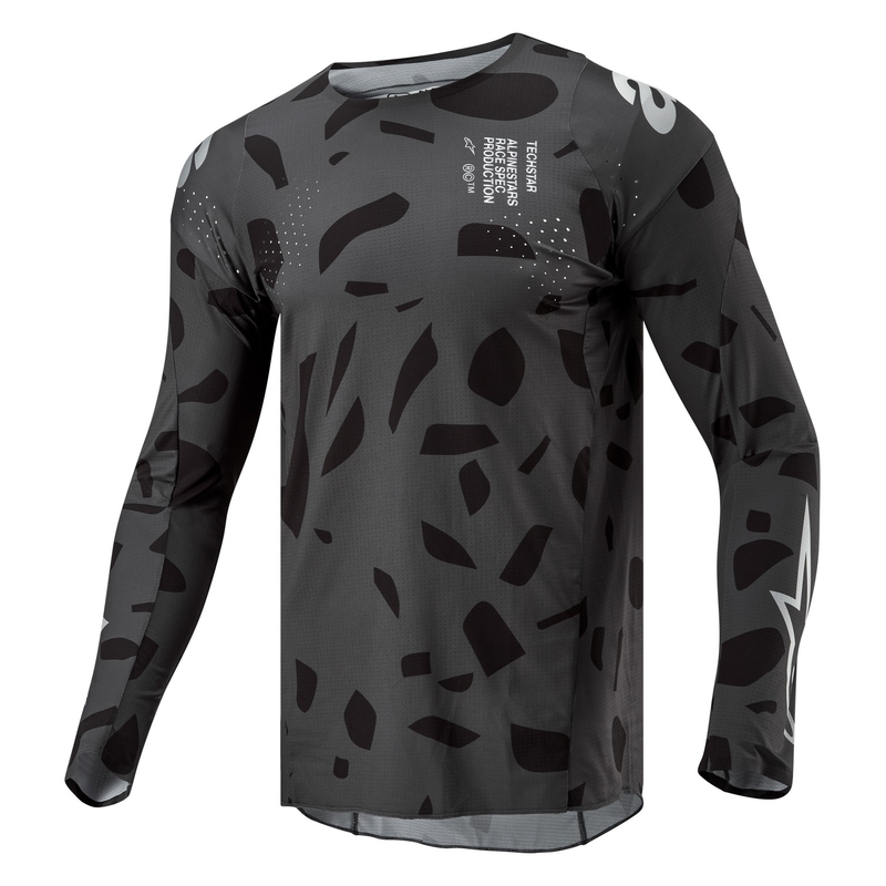 Koszulka motocrossowa Alpinestars Techstar Graphite 2024 Black Camo wyprzedaż