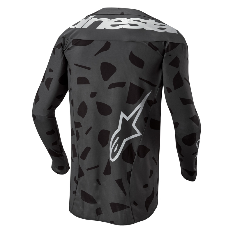 Koszulka motocrossowa Alpinestars Techstar Graphite 2024 Black Camo wyprzedaż