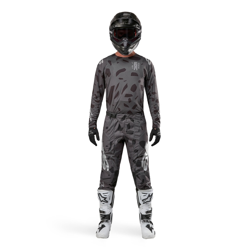 Koszulka motocrossowa Alpinestars Techstar Graphite 2024 Black Camo wyprzedaż