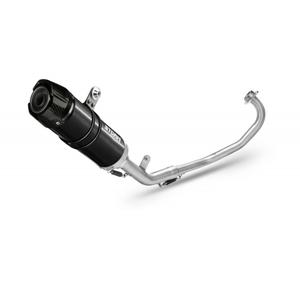 Full exhaust system 1x1 STORM GP Y.047.LXSBC Black with carbon cap