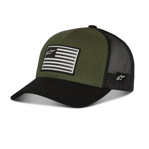 Alpinestars Flag Snap Hat zielono-czarny