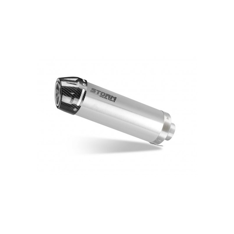 Full exhaust system 1x1 STORM GP Stainless Steel with carbon cap