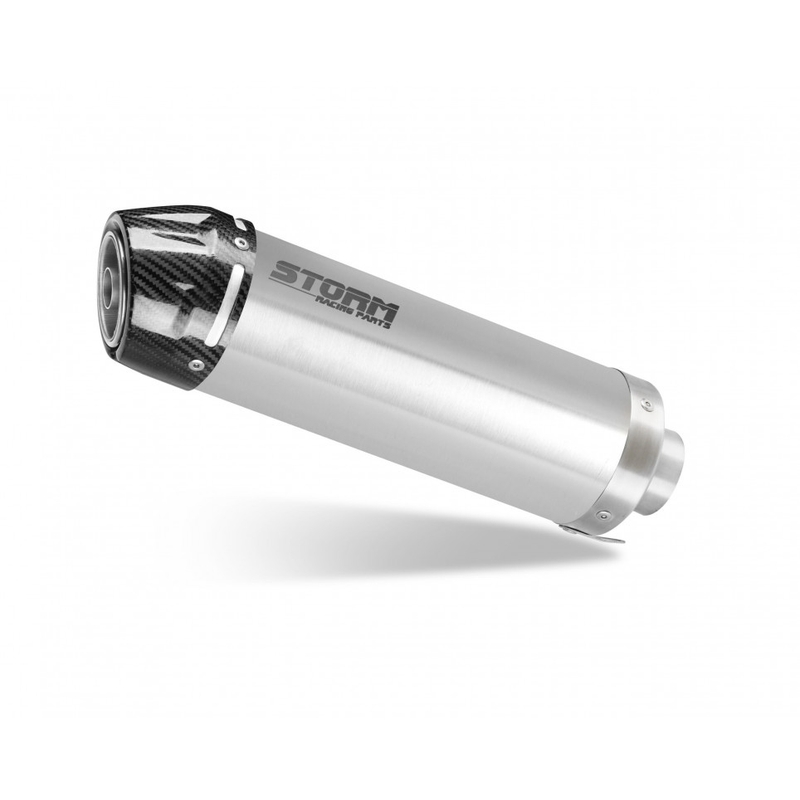 Full exhaust system 1x1 STORM GP Stainless Steel with carbon cap