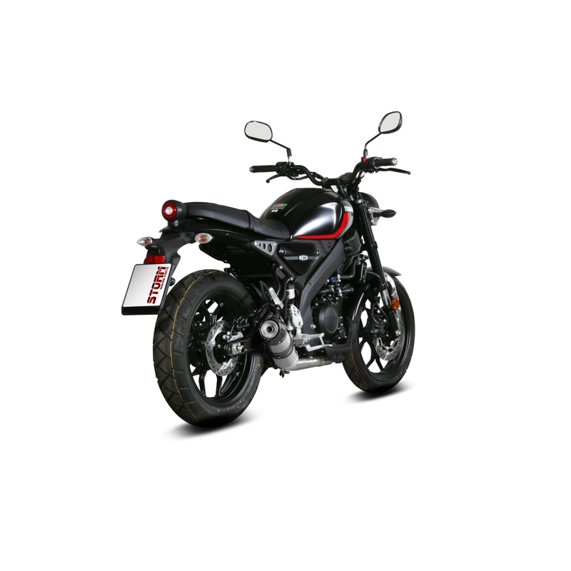 Full exhaust system 1x1 STORM GP Stainless Steel with carbon cap