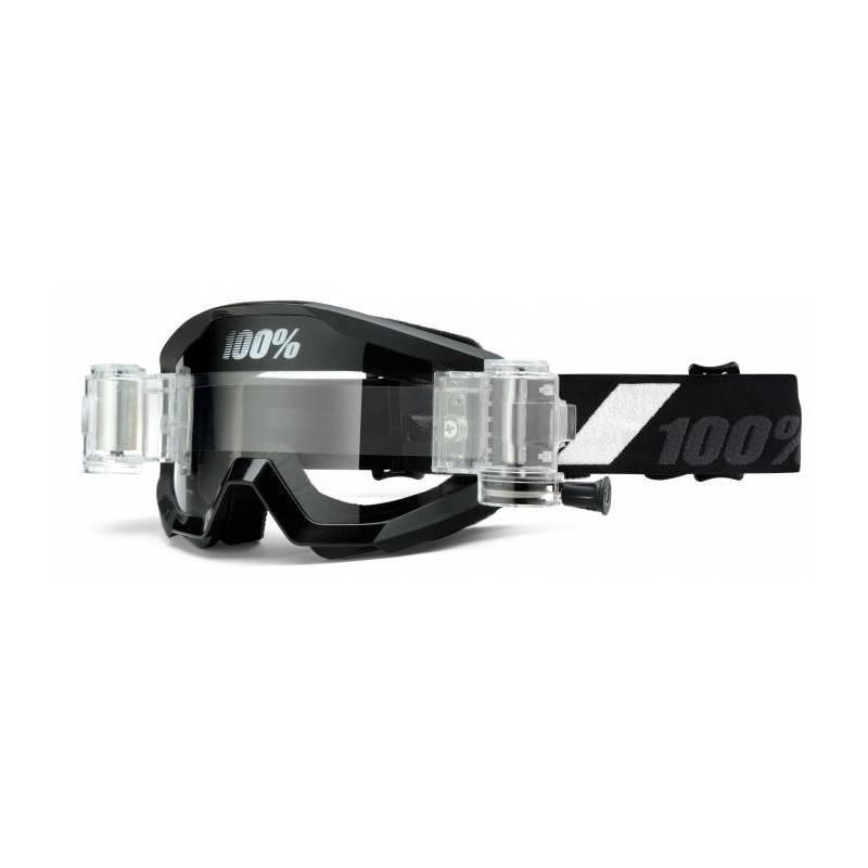 Gogle 100% Strata Goliath (szyba przezroczysta z Roll Off)