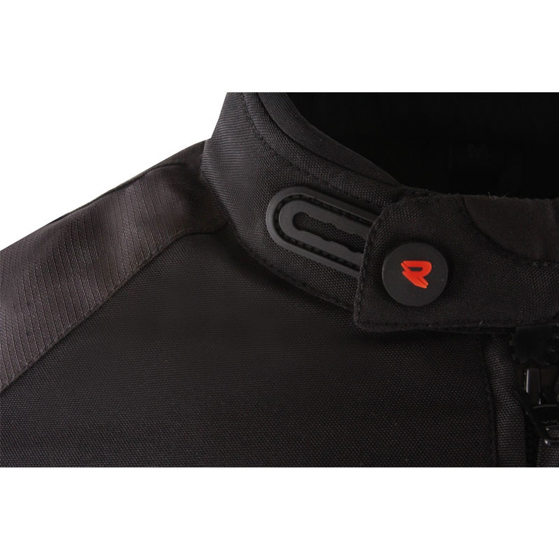 Kurtka motocyklowa Street Racer Flex w kolorze czarno-czerwonym