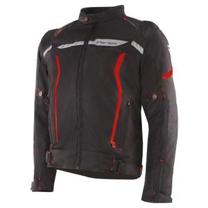 Kurtka motocyklowa Street Racer Flex EVO czarno-czerwona