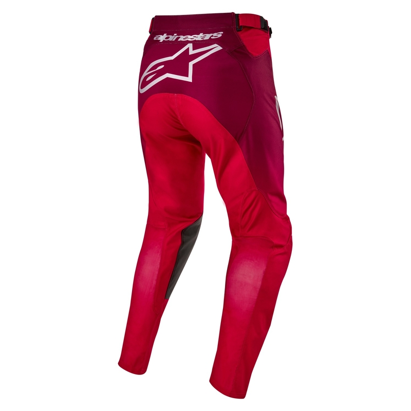 Spodnie motocrossowe Alpinestars Racer Hoen w kolorze czerwonego wina