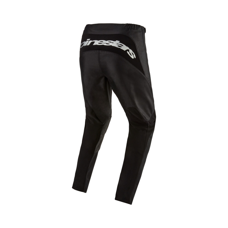 Spodnie motocrossowe Alpinestars Fluid Graphite czarno-srebrne