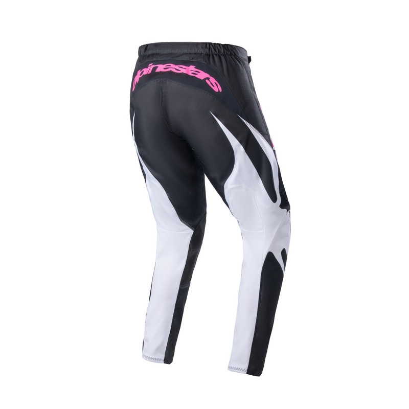 Spodnie motocrossowe damskie Alpinestars Stella Fluid czarno-białe