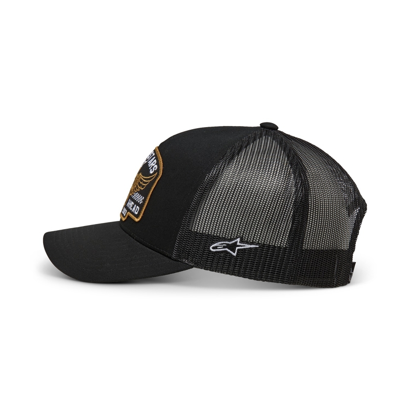 Czapka Alpinestars Heritage Patcher czarno-czarna