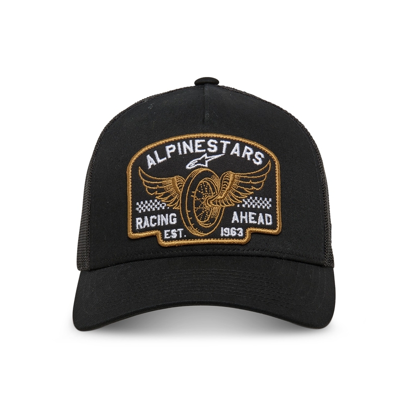 Czapka Alpinestars Heritage Patcher czarno-czarna
