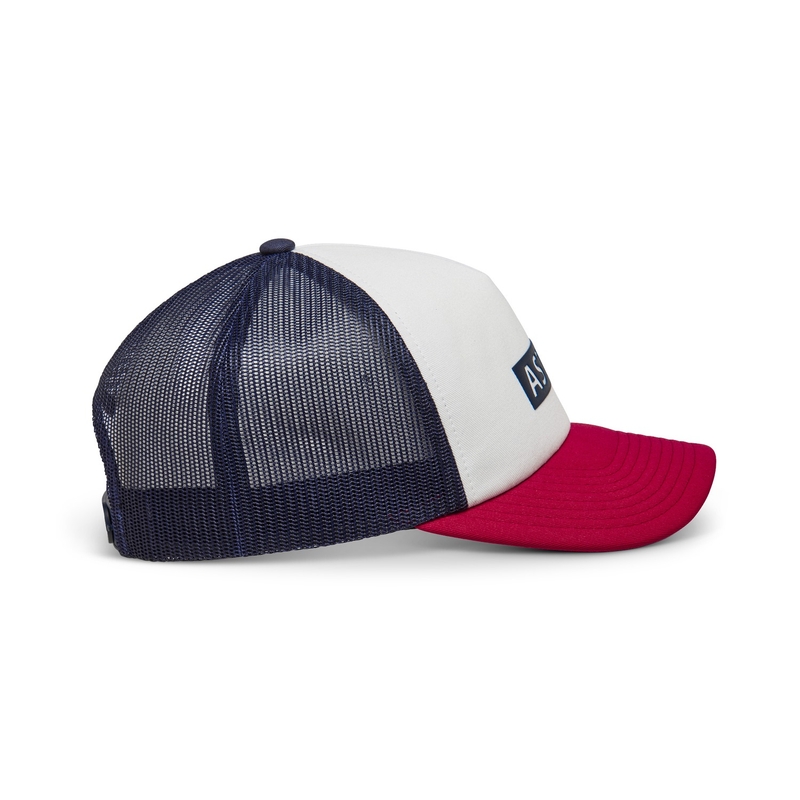 Czapka Alpinestars Clarified Foam biało-czerwona
