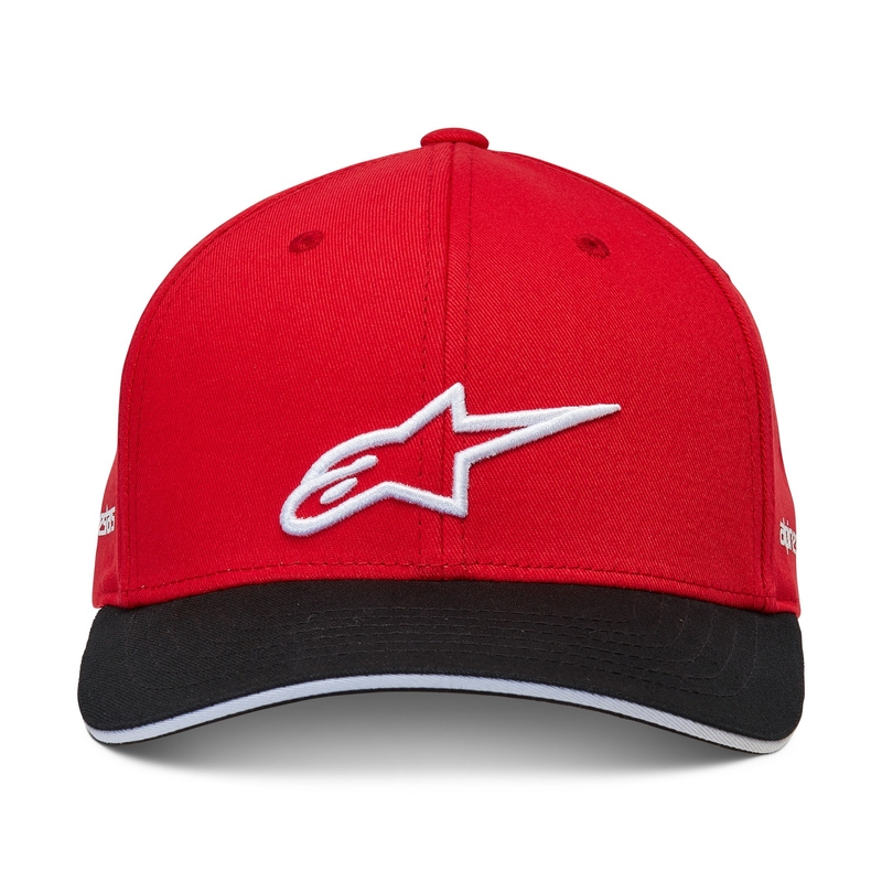 Kapelusz Alpinestars Rostrum czerwono-czarny