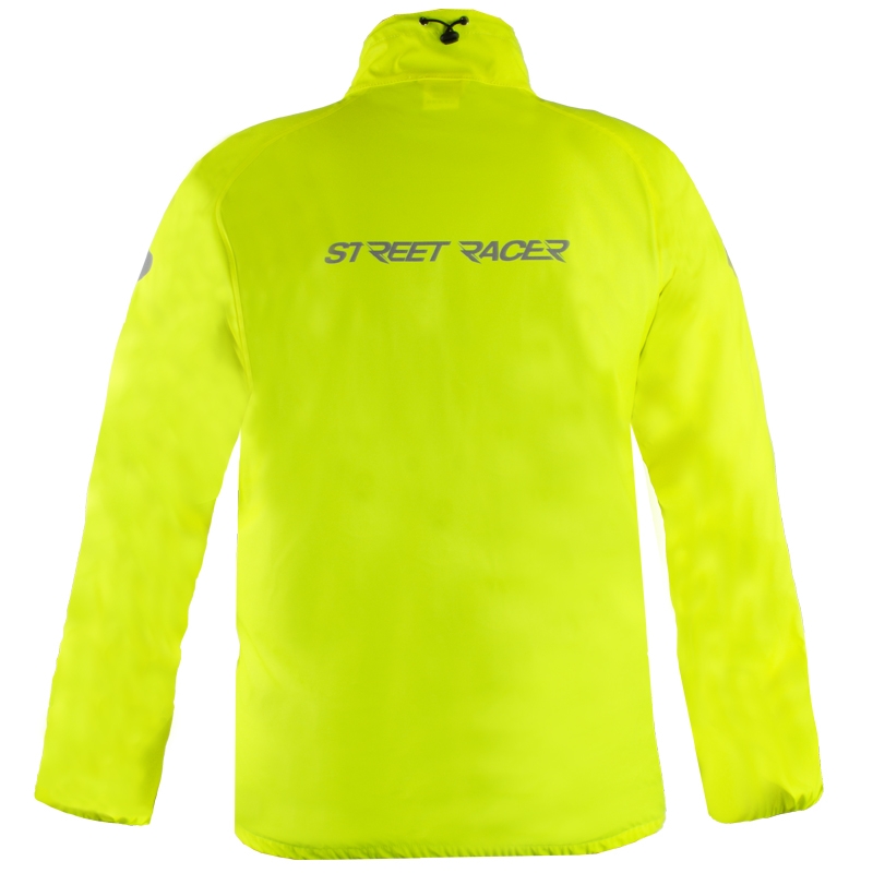 Kurtka wodoodporna Street Racer Aqua fluo żółta