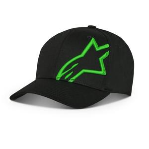 Kšiltovka Alpinestars Corp Snap 2 Hat černo-zelená