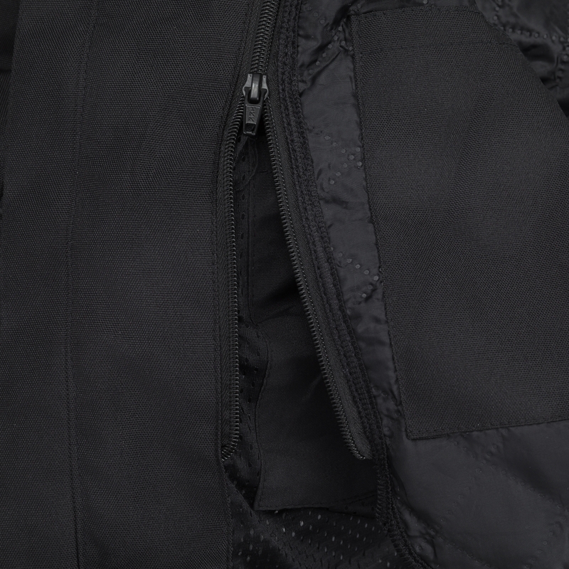 Kurtka motocyklowa RSA Rider w kolorze czarnym, białym i fluorescencyjnym żółtym