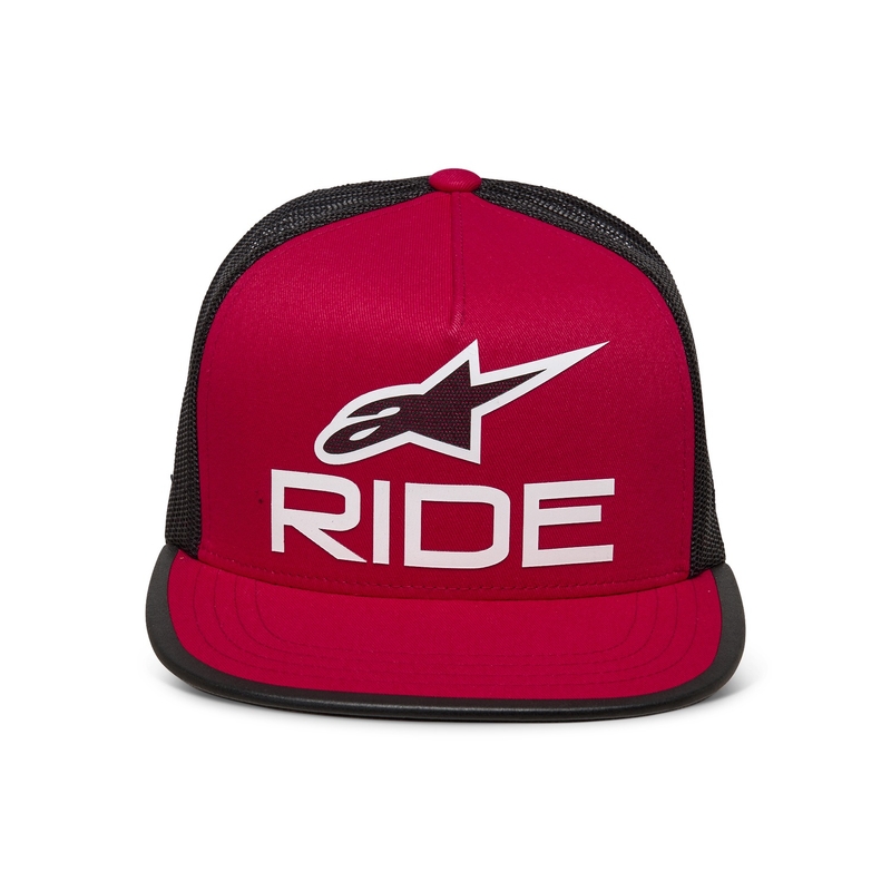 Kšiltovka Alpinestars Ride 4.0 ER červeno-černo-bílá