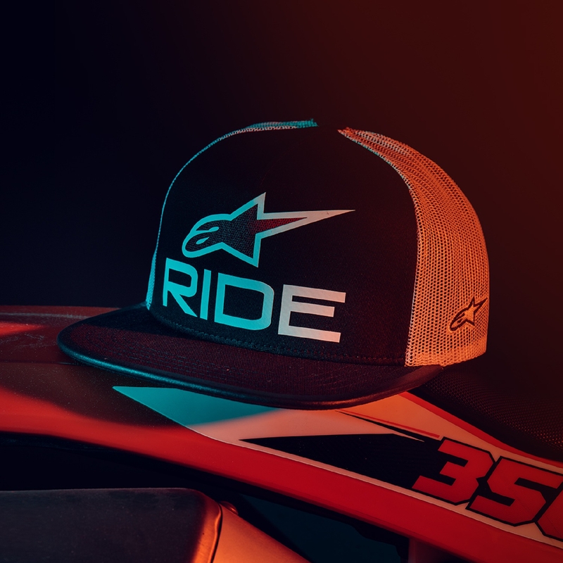 Czapka Alpinestars Ride 4.0 ER czarno-biało-czerwona