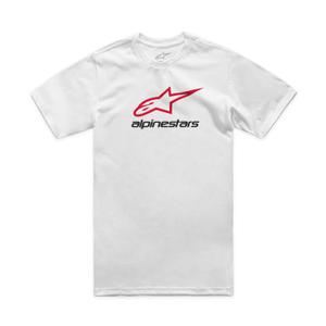 Tričko Alpinestars Always 2.0 CSF bílo-červeno-černé