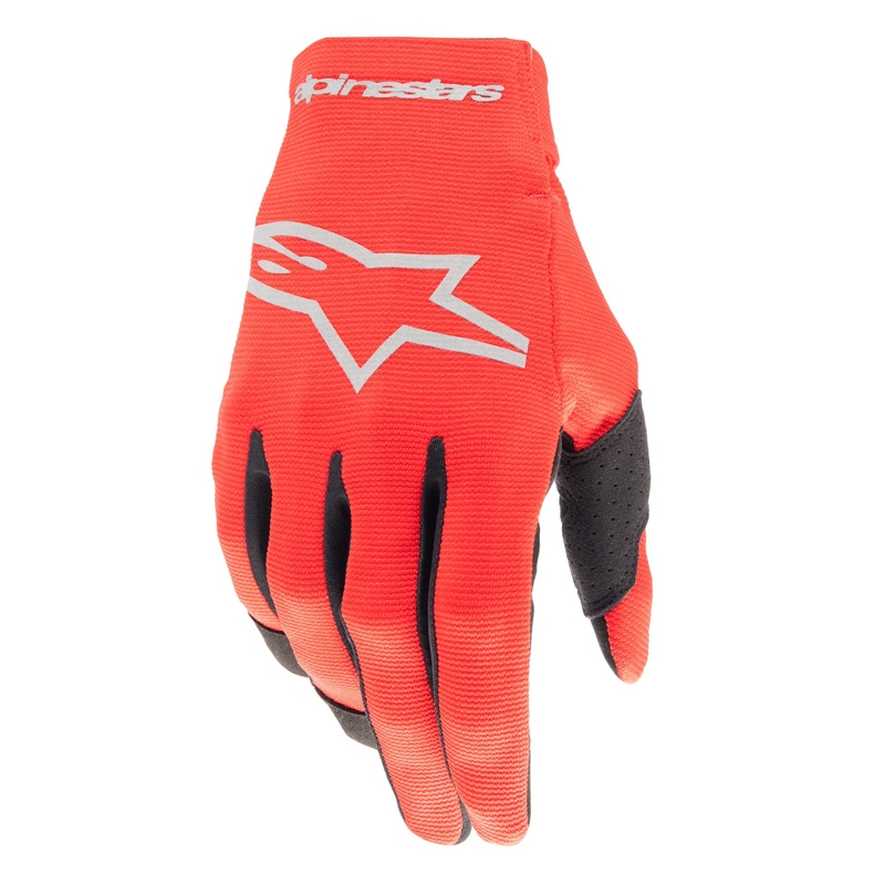 Rękawice motocrossowe Alpinestars Radar czarno-srebrne