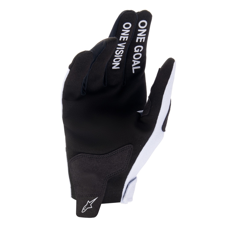 Rękawice motocrossowe Alpinestars Radar jasnoszaro-czarne